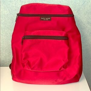 Kate Spade Vintage Red Backpack